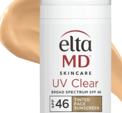EltaMD UV Clear Tinted Broad-Spectrum Facial SPF 46 (net wt 1.7 oz/48 g)