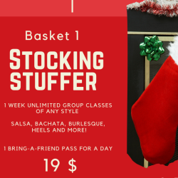 Panier Bas de Noël - Stocking Stuffer Basket 2024