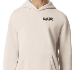 KAIZEN "Just a Girl" Hoody (Cream)