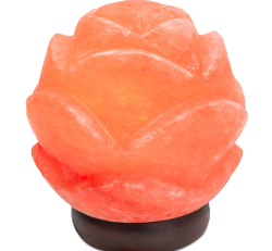 Himalayan Salt Lamp - Pink Lotus 7-8 lb (Padma)