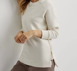 Varley Manning Sweatshirt w/ Side Zip