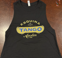 GOLD: Esquina Tango Crop Top