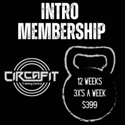Intro to CircaFit Training - 3 x weekly / 12 weeks