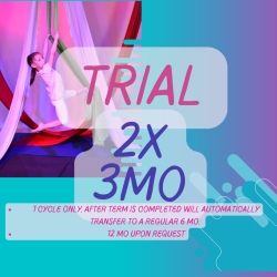 3 Months Trial Membership - TWO class per week