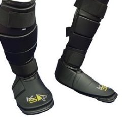 Protège pied tibia pour combat