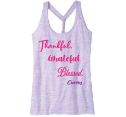 Thankful Twist Back Tank-Cosmic (CA)