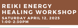 Reiki Energy Healing Workshop - 90 min - 75F