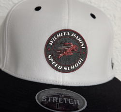 White/Black Parisi Hat - Fitted