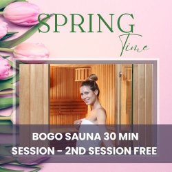 BOGO Sauna 30 min session - 2nd session FREE