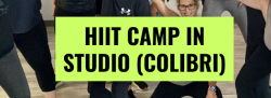 Fall SAT HIIT Camp 14 wks (IN STUDIO COLIBRI)