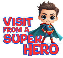 Super Hero Visit