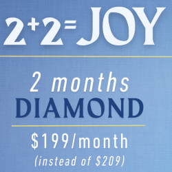 2+2 = Joy Forfait Diamond Package