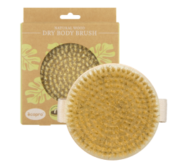 Ecopro Natural Wood Dry Body Brush