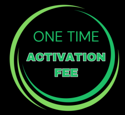 Activate Fee - one time fee