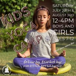 Kids Summer Yoga Camp