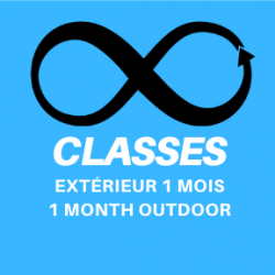 1 mois illimité - 1 Month Unlimited Outdoor Classes