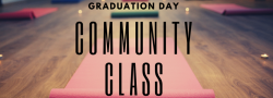 In Studio Community Class with 2020 YTT Grads