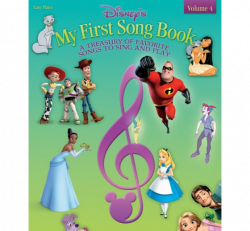 Disney - My First Song Book - Easy Piano Vol 4