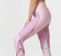 Onzie Graphic High Rise Midi - Rose Gold