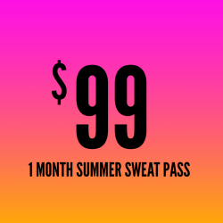 1 MONTH SUMMER SWEATACULAR