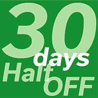 30-Day Pass (50% OFF New Students ONLY)