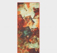 YogiToes Mat Towel (Patina Wall Print)
