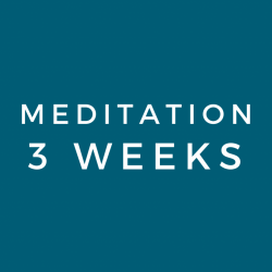 Meditation 3 Week Pass