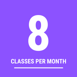 Monthly 8 Pass