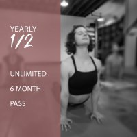 YEARLY 1/2 - 6 Month Unlimited Pass - 2019