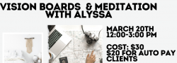 Vision Boards & Meditation - In Person