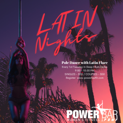 Latin Nights | Pole and Latin Dance Fusion | Single | No Groupons or Passes