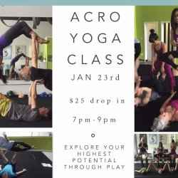 Acro Yoga Class
