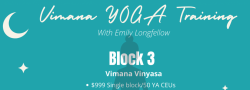 BLOCK 3 - Vimana Yoga Teacher Training - Vimana Vinyasa