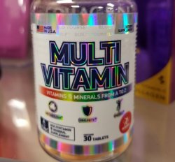 Build Yourself Multi Vitamin - 30 tabs