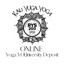 ONLINE: Yoga YOUniversity Deposit & Class Package