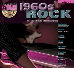 1960s Rock - Keyboard Play-Along Volume 17