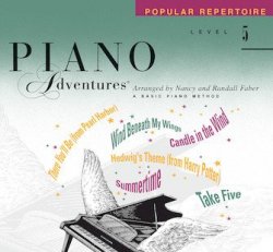 Faber Piano Adventures: Level 5 - Popular Repertoire Book