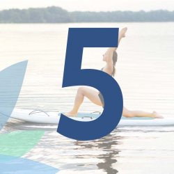 Package of 5 SUP Yoga Lessons