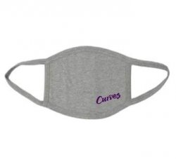 3-Layer Cotton Mask-Heather Grey