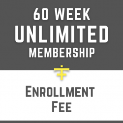 60 Week Unlimited Membership + Enrollment Fee