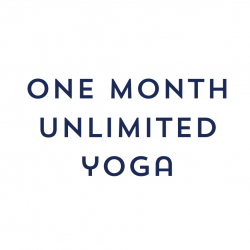 One Month Unlimited Yoga - Holiday Special