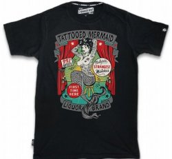 Men's T-Shirt Tattooed Mermaid