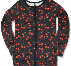 Ladies Cardigan - Cherry