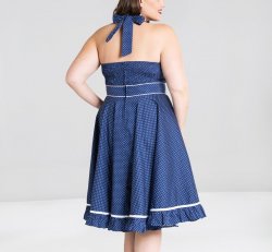 Ladies Vanity Dress Blue