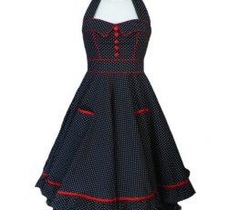 Ladies Vanity Dress Black