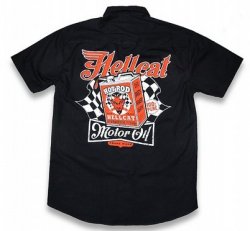 Men's Bowling Shirt Motor Oil