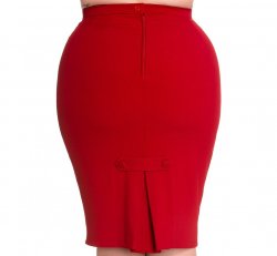 Ladies Pencil Skirt+