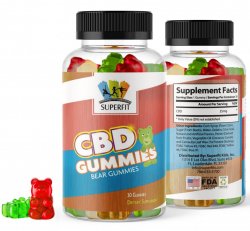 SUPERFIT CBD GUMMIES 25MG/750MG/BOTTLE FOR ADULTS/CHILDREN