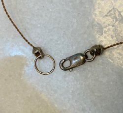 Pyrite on string - Handmade by local Austin Artist