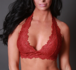 Halter Lace Bralette - Medium - Fits 32A-34C - Style 1590